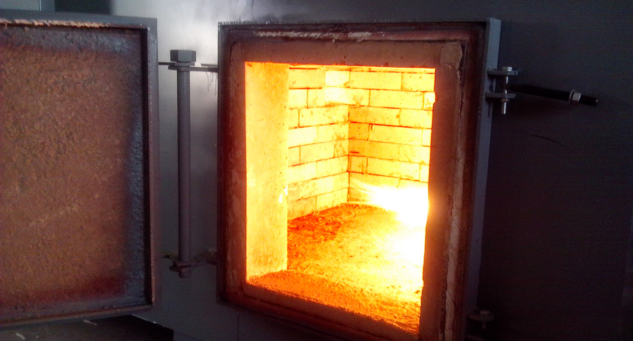 Incinerator Uses High Temp Fire Bricks