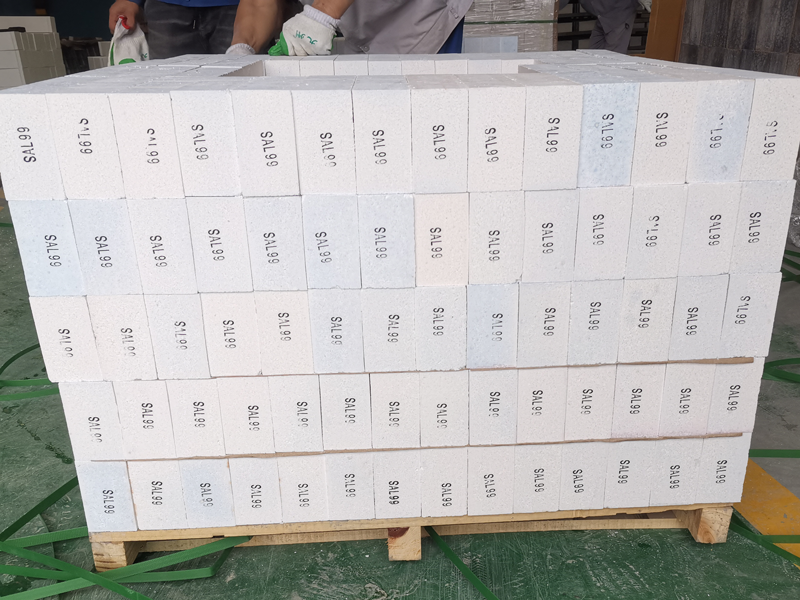 Kerui Sintered Corundum Brick to South Korea