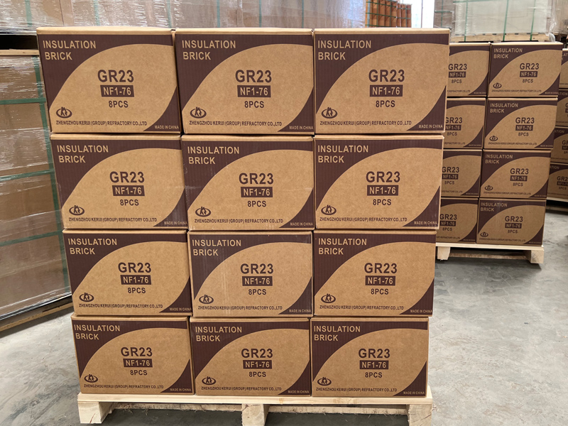 Package of Kerui Insulation Bricks Shipped to Russia