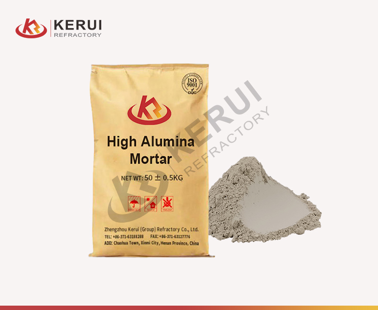 Beli KERUI Mortar Alumina Tinggi Monolitik