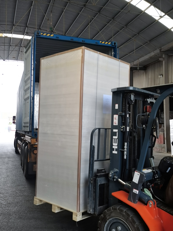 Kerui Delivered Ceramic Fiber Boards to Russia