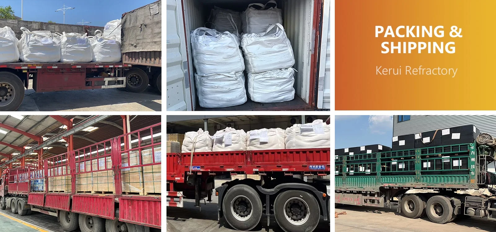 Delivery of KERUI Monolithic Products
