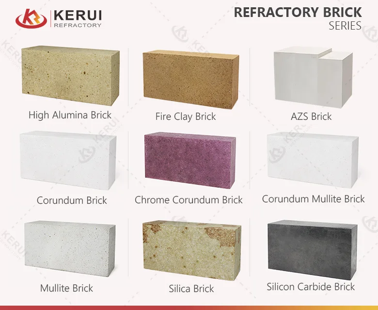 KERUI Alumina Silica Bricks
