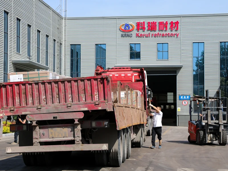 Delivery of KERUI Refractory Brick to Russia