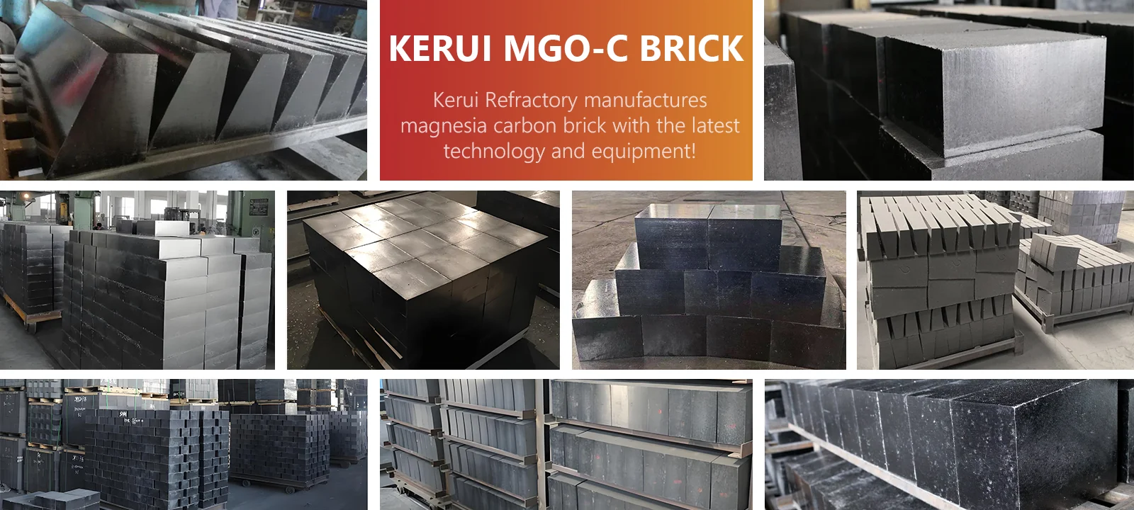 Magnesia Carbon Bricks in KERUI Factory