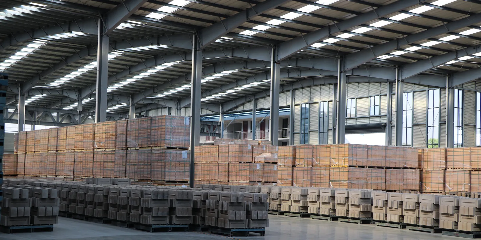 Storage-of-Kerui-Refractory-Fire-Brick