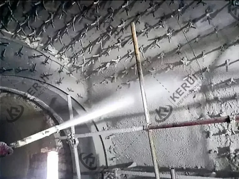 Castable-installation2