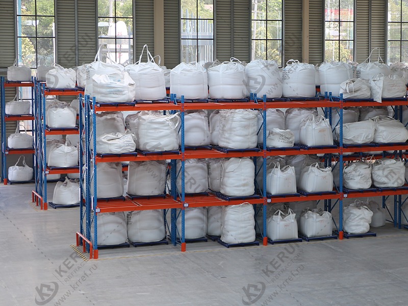 Kerui monolithic refractory storage