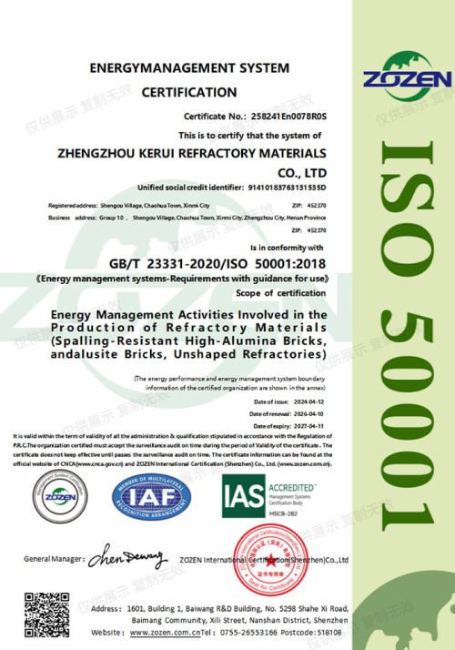 ISO50001 Energy Management System