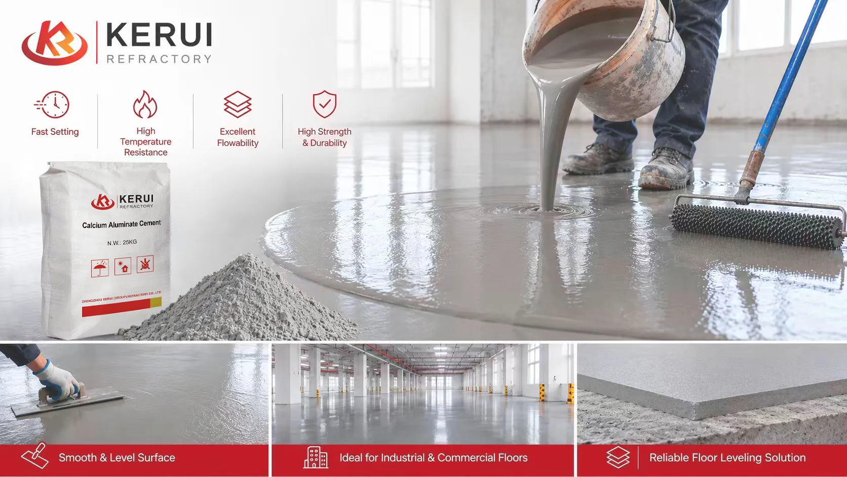 celcium aluminate cement application